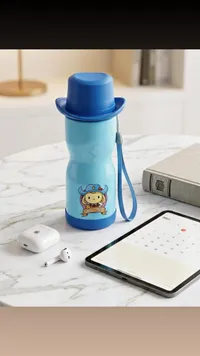 مطارة مياه للأطفال بتصميم القبعة - هابي فريند (Happy Friend)