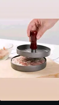 مكبس تشكيل أقراص البرجر اليدوي