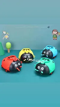 مكنسة مكتب صغيرة بتصميم الدعسوقة