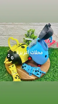 مطرة مياه للأطفال بتصميم الدعسوقة