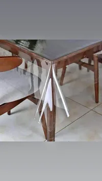 مفرش طاولة شفاف عازل للماء