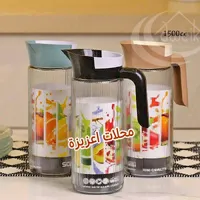إبريق زجاجي للمشروبات - يونيكواليتي (Umiquality)