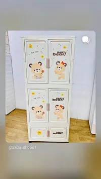 خزانة أطفال بتصميم دببة لطيفة (Baby Bear)