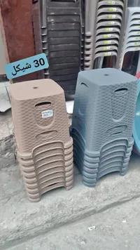 كرسي بلاستيك - إيفمايند - سوق غزة