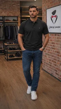 قميص بولو رجالي كلاسيكي - مجمع أبو هلال