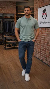 تيشيرت بولو رجالي - تومي هيلفيغر (Tommy Hilfiger)