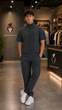 طقم رياضي رجالي صيفي - مجمع أبو هلال