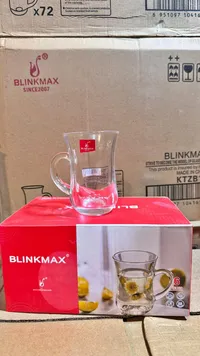 طقم أكواب زجاجية 6 قطع - بلينك ماكس (Blinkmax)