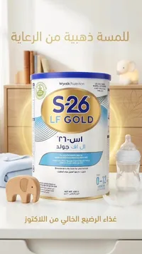 إس 26 إل إف جولد - حليب الأطفال