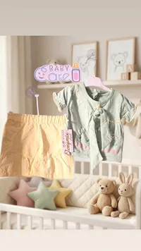 طقم ملابس صيفي للأطفال - إيسي ميكس كيدز (Eleymix Kids)
