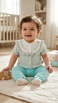 طقم ملابس مواليد صيفي - تيندر بيبي (Tender Baby)
