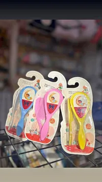 طقم مشط وفرشاة للأطفال