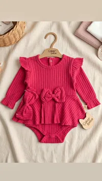 بودي سوت بناتي بفيونكة - تشاكر بيبي (Cakar Bebe)