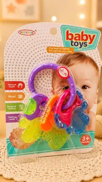 لعبة عضاضة مفاتيح - Huile Toys