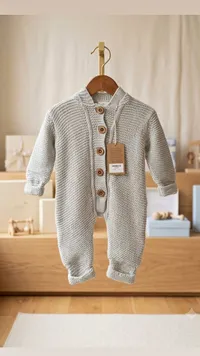بدلة أطفال محبوكة (Baby Romper)