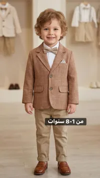 بدلة رسمية للأطفال - طقم كلاسيكي