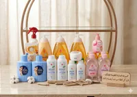 مجموعة مستلزمات العناية ببشرة الأطفال - جونسون وفيلتشي أزورا (Johnson's & Felce Azzurra)