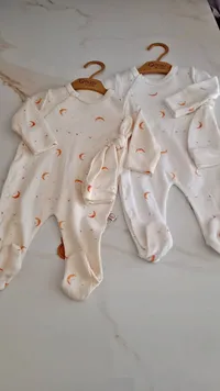بدلة أطفال نوم مع قبعة - بيبي (Baby)