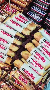 ويفر محشو بكريمة البندق نوتيلا بي ريدي (Nutella)