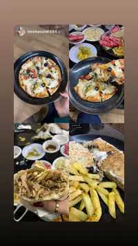 وجبات متعددة - بيتزا وساندويتش وبطاطس