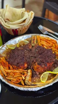 وجبة دجاج مسخن فلسطيني