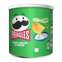 برينجلز كريمة بصل — Pringles Sour Cream & Onion
