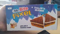 بسكويت ويفر بيكسل بالحليب وكريمة البندق - مستر بايت (Mr. Bite)