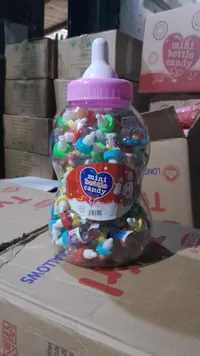 حلوى الزجاجات الصغيرة - ميني بوتل كاندي (Mini Bottle Candy)