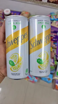 مشروب غازي بالليمون والنعناع - شويبس (Schweppes)