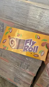 كيك رول بالشوكولاتة - فلاي رول (Fly Roll)