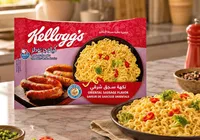 نودلز سريعة التحضير بنكهة السجق الشرقي - كيلوجز (Kellogg's)