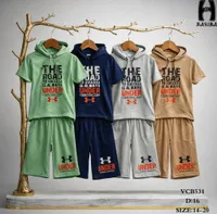 طقم ملابس صيفي للأطفال - أندر أرمر (Under Armour)