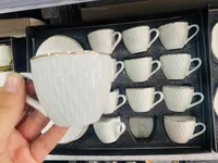 طقم فناجين قهوة سيراميك فاخر