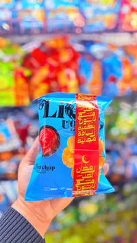 رقائق بطاطس بنكهة الكاتشب - لايز