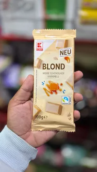 شوكولاتة بيضاء بالكراميل - كلاسيك (Kaufland)