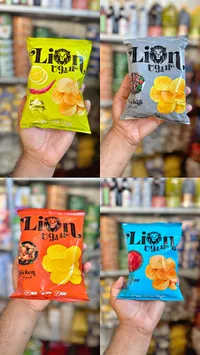 رقائق بطاطس مقرمشة - ليون (Lion)
