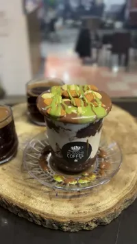 تيراميسو القهوة بالفستق
