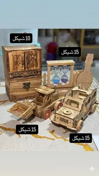 صندوق خشبي منقوش بتصاميم فنية
