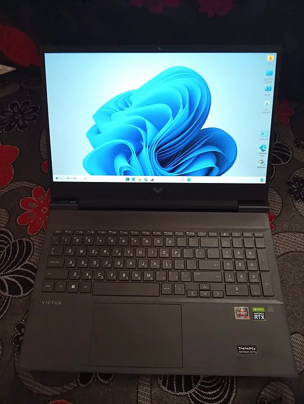 🔥 قوة i7 جيل 11 + RTX 3050 Ti + 144Hz — HP VICTUS بسعر مميز - لابتوبات - سوق غزة