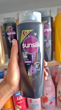 شامبو لمعان أسود ساحر - صانسيلك (Sunsilk)