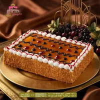 كيكة الكراميل والفواكه - جاتوهات بيروت