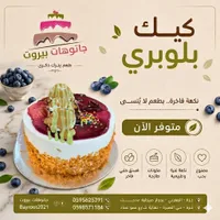 قالب كيك بلوبيري - جاتوهات بيروت
