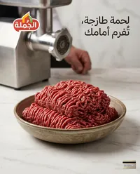 لحم مفروم طازج - الجملة