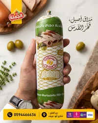 مرتديلا دجاج بالزيتون - سنيورة (Siniora)
