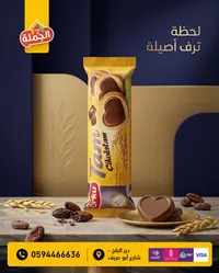 بسكويت محشو بالشوكولاتة - تام من أوركو (Orku)