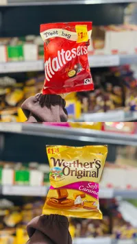 حبيبات شوكولاتة مالتيزرز (Maltesers)
