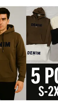 Denim Hoodie