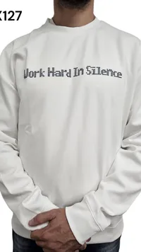 بلوزة Work Hard In Silence شبابية
