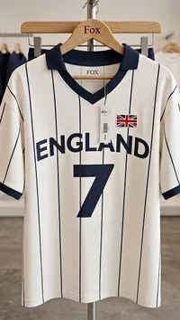 تيشيرت رياضي بتصميم إنجلترا - فوكس (Fox)