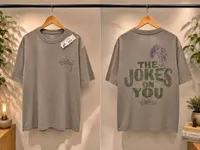 تيشيرت بطبعة "The Jokes On You" - فوكس (FOX)